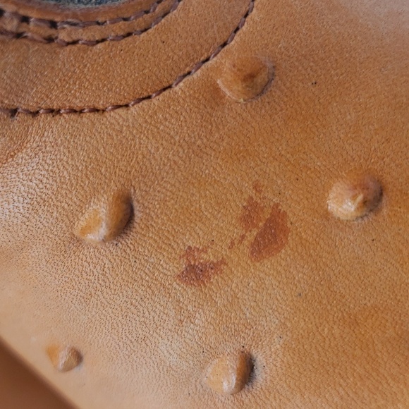 795- Handcrafted Women's Boots Genuine Leather Made In Mexico Size 7.5 - Picture 7 of 14